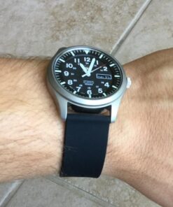 BARTON WATCH BANDS - Soft Silicone Quick Release Straps - Choose Color & Width - 16mm, 18mm, 20mm, 22mm, 24mm - Silky Soft Rubber Watch Bands Black 38 61Qy4T6ntSL 1