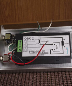 bayite DC 6.5-100V 0-100A LCD Display Digital Current Voltage Power Energy Meter Multimeter Ammeter Voltmeter with 100A Current Shunt 67 61R0v0QIudL