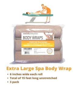 Neutripure Body Wrap Support - Elastic Stretch Bandages - Washable and extra wide (Pack of 3) 15 61R3VHniozL