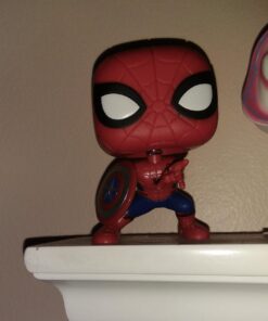 Funko POP Marvel: Civil War Hawkeye Spiderman, Iron Man & Captain America Keychain 40 61R4Fz gq9L