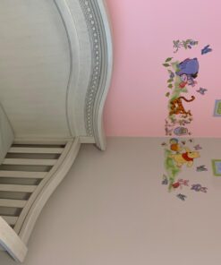 RoomMates RMK1630SCS Winnie The Pooh Peel and Stick Wall Decals 10 inch x 18 inch 38 61R4ZONjhL