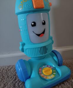 Fisher-Price Laugh & Learn Toddler Toy Light-Up Learning Vacuum Musical Push Along For Pretend Play Ages 1+ Years 28 61R6OeEulTL 3