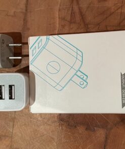 X-EDITION Wall Charger,4-Pack 2.1A Dual Port USB Power Adapter Plug Charging Block Cube for Phone 8/7/6 Plus/X, Pad, Samsung Galaxy S5 S6 S7 Edge,LG, Android (White) White 35 61R7UidKaPL