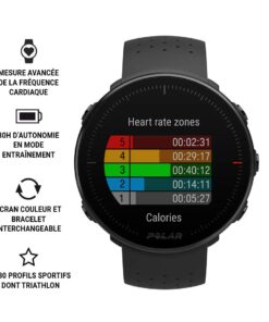 Alternative view of POLAR VANTAGE M –Advanced Running & Multisport Watch with GPS and Wrist-based Heart Rate (Lightweight Design & Latest Technology), Black, M-L