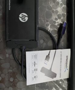 SABRENT USB 3.0 to SSD / 2.5 Inch SATA I/II/III Hard Drive Adapter (EC-SSHD) 2.5" SSD/SATA Adapter 37 61R7zd9OxrL
