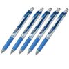 Pentel EnerGel Deluxe RTX Retractable Liquid Gel Pen,0.7mm, Fine Line, Metal Tip, Blue Ink-Value set of 5 26 61RBZf5YsL