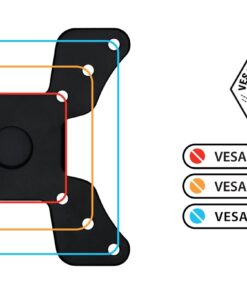 Mount-It! Single Monitor Arm Mount | Desk Stand | Heavy Duty Full Motion Height Adjustable | Fits 19 21 24 27 29 30 in VESA 75 100 Compatible Computer Screen | C-Clamp Base | Holds up to 33 Lbs 36 61RCWVi9pcL