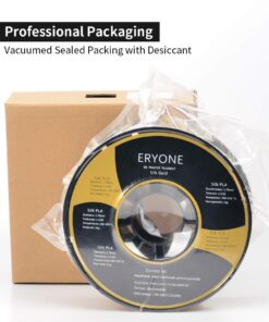 ERYONE Silk PLA Filament for 3D Printer, 1.75mm, -0.03mm, 1kg (2.1LBS)/Spool, Silk Glod A-glod 38 61RGA022RDL