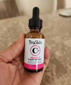 TruSkin Vitamin C-Plus Super Serum, Anti Aging Anti-Wrinkle Facial Serum with Niacinamide, Retinol, Hyaluronic Acid, and Salicylic Acid, 1 oz 1 Fl Oz (Pack of 1) 43 61RLBrYgdtL
