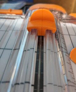 Fiskars TripleTrack Titanium Trimmer Replacement Blades - 2-Pack - High Profile Style I Blades - Arts and Crafts - Orange Triple Track Blades 38 61RLWxM225L