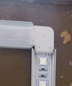 Muzata 6-Pack 3.3ft/1Meter U Shape LED Aluminum Channel System with Cover, End Caps and Mounting Clips Aluminum Profile for Under Cabinet LED Strip Light Installations U1SW WW LU1 64 61ROUJB P6L