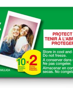 Fujifilm Instax Mini Instant Film Twin Pack (White), 20 photos White 14 61ROpGOn99L