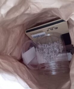 Yalis Push Pins 600 Count, Standard Clear Thumb Tacks Steel Point and Clear Plastic Head 38 61RPyhWoRGL