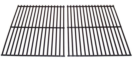 Music City Metals 52802 Porcelain Steel Wire Cooking Grid Replacement for Select Gas Grill Models by Arkla, BBQ Grillware and Others, Set of 2