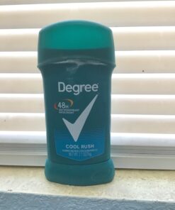 Degree Men Original Antiperspirant Deodorant for Men, Pack of 6, 48-Hour Sweat and Odor Protection, Cool Rush 2.7 oz 2.7 Ounce (Pack of 6) 37 61RQUgLPf8L