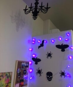 Amscan | Party Decoration | Halloween Glitter Paper Chandelier Decorating Kit | 17 in a Package 24 61RQk1HHQVL