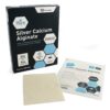 Medpride Silver Calcium Alginate Wound Dressing Pads| 4” x 5” Patches, 10-Pack| Antimicrobial, Non-Stick Padding, Sterile, Highly Absorbent & Comfortable| 4'' x 5'' 23 61RQst7G92L