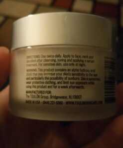 TOULON Glycolic Acid Cream 10% Face Moisturizer. Best Alpha Hydroxy Acid Products; Exfoliating, Anti-Aging Wrinkle Cream with AHA for Acne Prone Skin; Natural Exfoliator for Day and Night 38 61RR9assIeL