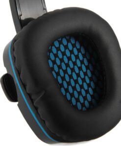 SADES SA-708 Professional 3.5mm Stereo Headset Headband PC Notebook Pro Gaming Headphone - Black/Blue 10 61RSpWmPe6L