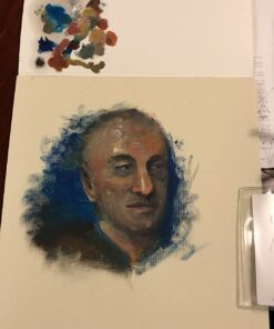 Strathmore 300 Series Canvas Paper Pad, Glue Bound, 9x12 inches, 10 Sheets (115lb/187g) - Artist Paper for Adults and Students - Acrylic and Oil Paints White 33 61RTOEVFqvL