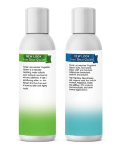 Alternative view of 2-4oz Vegetable Glycerine & Propylene Glycol USP Kosher VG PG 99.9% Pure Food Grade