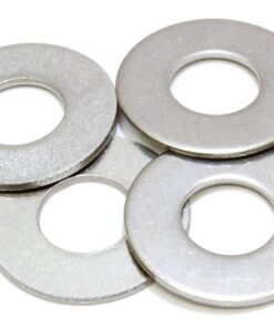 Bolt Dropper Stainless Steel Flat Washer - Metal Washers for Bolts - 1/4" Inside Diameter, 5/8" Outside Diameter, 0.078" Thickness - Made of 18-8 (304) Stainless Steel - Choose Size, 100 Bulk Pack 1/4" x 5/8" 8 61RU6QIBGHL
