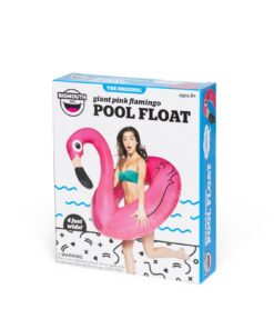 BigMouth Inc. Pink Flamingo Pool Float, Inflates to Over 4ft. Wide, Funny Inflatable Vinyl Summer Pool or Beach Toy, Patch Kit Included 25 61RXiGvILcL