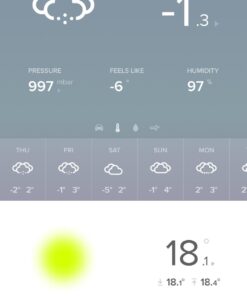 Netatmo Weather Station Indoor Outdoor with Wireless Outdoor Sensor - Compatible with Amazon Alexa & Apple HomeKit Standard Packaging 36 61RXysqoSAL