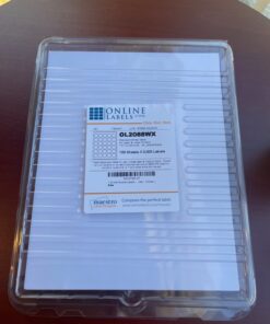 1.5 Inch Round Labels - Pack of 3,000 Circle Stickers, 100 Sheets - Inkjet/Laser Printer - Online Labels 100 Sheet Pack 26 61RadaKSr6L