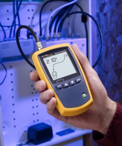 Fluke Networks MS2-100 MicroScanner2 Copper Cable Verifier with Built-In IntelliTone Toning, Troubleshoots RJ11, RJ45, Coax, Tests 10/100/1000Base-T, and Voip,yellow 14 61Rb87vVw2L