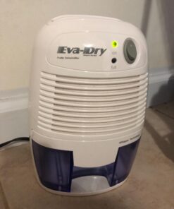 Whisper-quiet Eva-Dry EDV-1100 16 OZ Dehumidifier with Auto Shut Off and Restart for small spaces in your Home, RV, Automobile, and Storage up to 1100 cu. ft. (122 sq. ft) 46 61RcYofWbDL