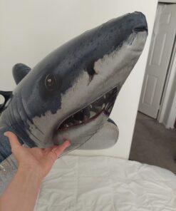 Intex Great White Shark Ride-On, 68" X 42", for Ages 3+ 26 61Riv957gBL