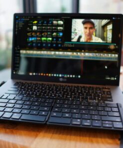 Samsers Foldable Bluetooth Keyboard - Portable Wireless Keyboard with Stand Holder, Rechargeable Full Size Ultra Slim Keyboard Compatible IOS Android Windows Smartphone Tablet and Laptop-Black Black 41 61RjgBXquqL