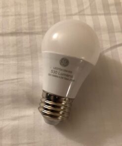 Simple Designs LT2014-WHT-2PK Valencia Brushed Nickel Mini Touch Table Lamps with Fabric Shades, White (Pack of 2) Brushed Nickel Base with White Shades 35 61RlFBJKZCL