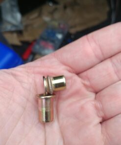 Astro Pneumatic Tool 1442 13" Hand Rivet Nut Setter Kit - Metric & SAE W/ 60pc Rivnuts 38 61Rlv 57PEL