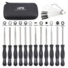 Hipa Pack-of-12 Carburetor Adjustment Tool Carburator Adjusting Kit for 2-Cycle Small Engine for Poulan Husqvarna STHIL Echo Trimmer Weedeater Chainsaw 54 61RntEEGwtL