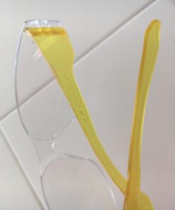 Gateway Safety 4699 StarLite Gumballs Safety Glasses, Clear Lens, 10 Colors Included (Pack of 10) Regular 13 61Rp6RX130L