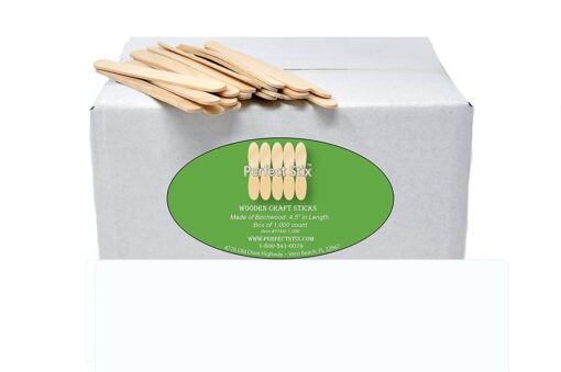 Perfect Stix 114ST-Craft Wooden Stick Box (Pack of 1000)