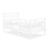 Dream On Me Emma 3 in 1 Convertible Toddler Bed in White 56x29x28 Inch,29x29x18 Inch 41 61RrOCW25tL
