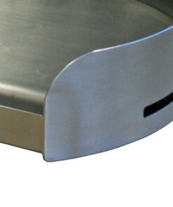 Little Griddle KQ-17-R Stainless Steel Outdoor BBQ Griddle, 17 x 14, For Charcoal Kettle and Kamado Grills, Fun to Use, Easy to Clean 26 61Rrmn5yWtL