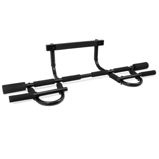 ProsourceFit Multi-Grip Chin-Up and Pull-Up Bar Heavy Duty Doorway Trainer for Home Gym Multi Grip