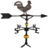 Montague Metal Products 32-Inch Deluxe Weathervane with Swedish Iron Rooster Ornament 45 61RtJ0E8JSL