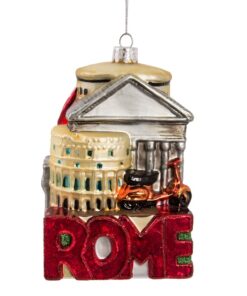 Kurt Adler 5-Inch Glass Rome Cityscape Ornament 10 61Rue5NtwnL