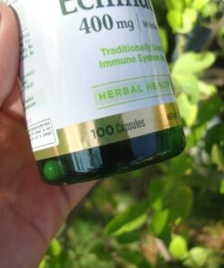 Nature's Bounty Echinacea, Herbal Supplement, Supports Immune Health, 400mg, 100 Capsules 21 61RwRQ945aL