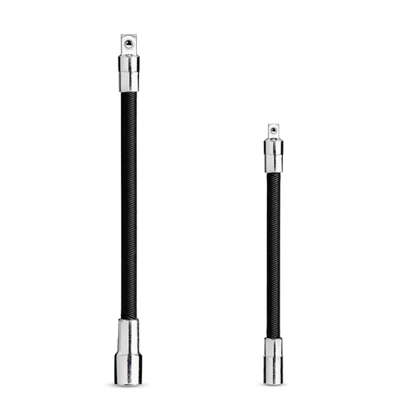 Catalog 7 NEIKO 00239A Flexible Extension-Bar Set, 1/4-Inch and 3/8-Inch Drives, Flexible Socket Extension Bars, 2-Piece Set 2 Piece, (6" & 8") 1/4" & 3/8" DR
