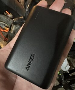 Anker PowerCore 10000 Portable Charger, 10,000mAh Power Bank, Ultra-Compact Battery Pack, Phone Charger for iPhone 15/15 Plus/15 Pro/15 Pro Max, Samsung and More Black 30 61S ma8LbyL