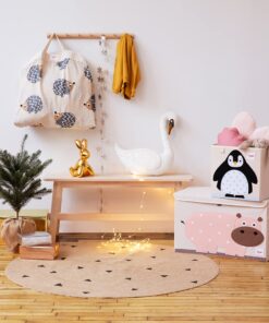 3 Sprouts Play Mat Bag – Large Portable Floor Activity Rug for Baby Storage - Hedgehog 19 61S05ab5qL