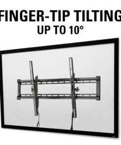 Sanus Universal Low Profile Tilt TV Wall Mount for 37" - 80" LED, LCD & Plasma TVs, Eliminates Glare with 10º of Tilt & Post-Install Adjustments - 3 Step Install - Safety Certified - MLT14-B1 23 61S0hKGkk L