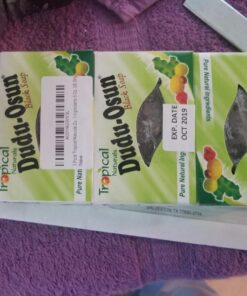 Tropical Naturals Dudu Osun Black Soap Pure Ingredients US Ship, Original, 5 Ounce (Pack of 3) ORIGNAL 5 Ounce (Pack of 3) 18 61S1N71MqGL