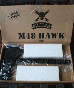 M48 Tactical Tomahawk Military Axe - Black Color | 3 ⅞” Cast Stainless Steel Combat Axe with Piercing Spike | Nylon Cord Wrapped Fiberglass Handle | Camping and Tactical Gear | 15” Length 33 61S2qw5pt7L